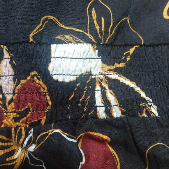 14th & Union Front Tie Floral Sleeveless Dress M - Picture 9 of 12